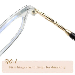 Men Women Portable Eye Protection Vintage Ultra Light Frame Reading Glasses Anti-Blue Light Eyeglasses Alodia Store