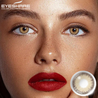 EYESHARE Color Lens Eyes 2pcs Natural Color Contact Lenses For beauty eyes Alodia Store