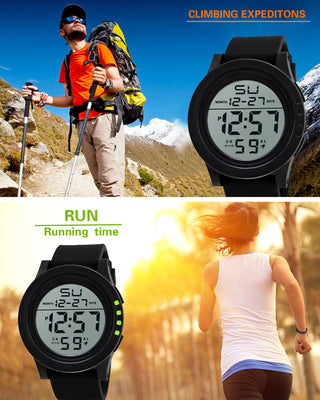 Luminous LED Digital Kids Watches waterproof Alodia Store