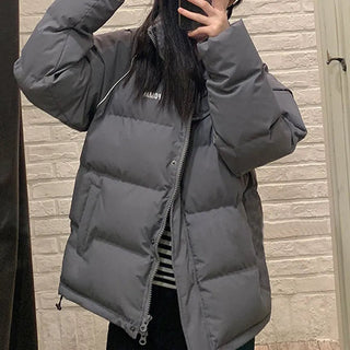 2023 women's parka coat fashion basic cotton down jacket winter Alodia Store