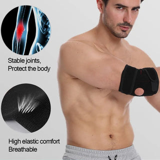 1Pcs Adjustable Elbow Support for Men Spring Elbow Brace Arthritis Golfers Strap Elbow Protection Basketball Gym Accessories Alodia Store