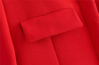 TRAF Cropped Jacket Woman Office Wear Alodia Store