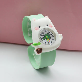 Cute Kids Watch Girl Pink Silicone Kawaii Cartoon Unicorn Dinosaur Tiger Arabic Digital Boy Quartz Wrist Watches Children Reloj Alodia Store