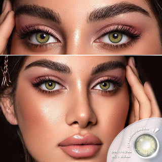 EYESHARE Eye Contacts 1pair YUCCA Series Gray Color Lenses Colored Contact Lens Beauty Eyes Cosmetic Eyecontact Contactlen Alodia Store