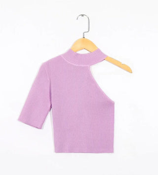 Women Knitted Top Croptop Club Sexy O Neck Female Tank Tops Tees Camis Cute Streetwear 2020 Summer Slim T-Shirts Ladies Custome alodia store
