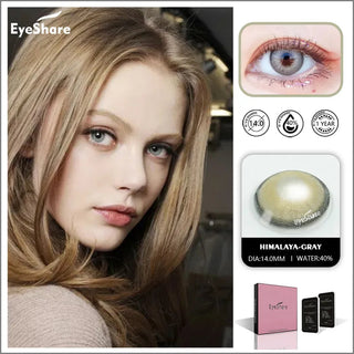 EYESHARE Color Lens Eyes 2pcs Natural Color Contact Lenses For beauty eyes Alodia Store