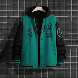High Street Youth Men's Baseball Coat Men's Loose Casual Jacket Alodia Store
