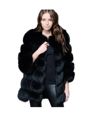 Fashion fluffy Long Faux women thick Alodia Store