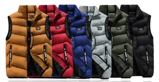 Casual Fashion Sleeveless Vest Men Jacket ALODIA STORE