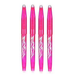 4 Pcs/Set Multi-color Erasable Gel Pen 0.5mm Kawaii Pens Student alodia store