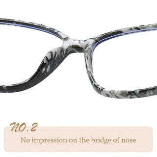 Men Women Vintage Portable Elegant Eye Protection Ultra Light Frame Anti-Blue Light Eyeglasses Reading Glasses Alodia Store