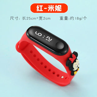 Disney Kids Digital Watch Electronic LED Waterproof Kids ALODIA STORE