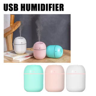 USB Aroma Diffuser Humidifier Sprayer Portable Home Appliance 220ml Electric Humidifier Desktop Home Fragrance Perfumes Perfume ALODIA STORE