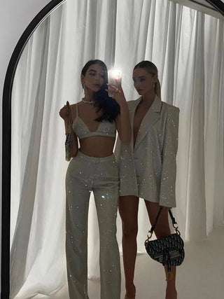 Formal Suit Trousers Spring Alodia Store