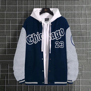 High Street Youth Men's Baseball Coat Men's Loose Casual Jacket Alodia Store