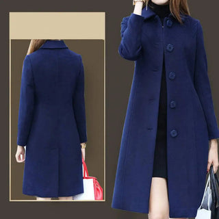 S-4XL Autumn Women Coat Mid-Length Alodia Store