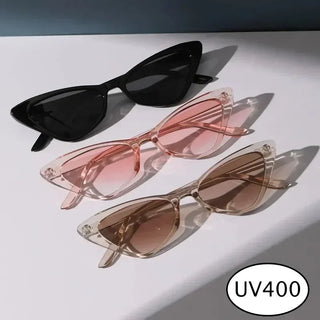 Fashion Women's Luxury Cat Eye Sunglasses Triangle Vintage Design UV400es Unisex ALODIA STORE