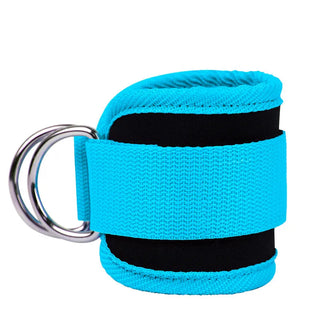 Gym Ankle Straps Double D-Ring Adjustable Neoprene Padded Cuffs Ankle Weight Leg Training Brace Support Sport Safety Abductors Alodia Store