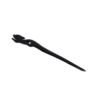 Traditional Wooden Black Hair Sticks Chinese Style Hairpins Carved Wood Hair Fork Vintage Chop Stick Headwear For Women Jewelry Alodia Store