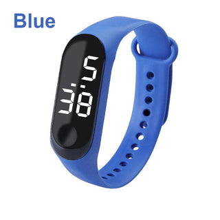 M3 Kids Digital Watches Adjustable Silicone Strap Waterproof Children's Watch Boys Sports Wrist Electronic Smart Watch For Kids Alodia Store