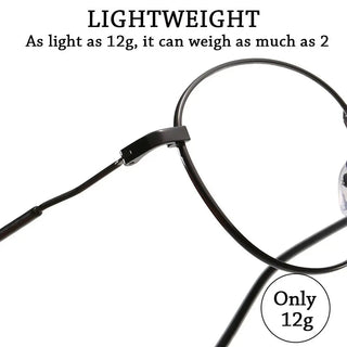 Women Durable Eye Protection Portable Ultra Light Frame Oversized Eyeglasses Computer Goggles Anti-Blue Light Glasses Alodia Store