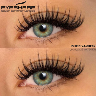 EYESHARE 1 Pair Natural Color Lens Eyes Yearly Color Contact Lenses for Eyes Beauty Contact Lenses Eye Cosmetic Color Lens Eyes Alodia Store