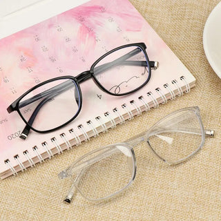 Eye Strain Ultralight PC Frame Anti Blue Rays Presbyopia Eyeglasses Flat Mirror Eyewear Spectacle Frames Reading Glasses Alodia Store