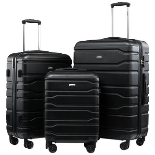 Rolling Luggage Men&women Suitcase Mute Spinner wheels 20''24''28'' Inch Suitcase Sets 3 Pieces Alodia Store