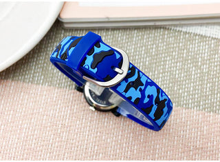 camouflage silicone strap quartz watches children kids students digital cool waterproof clocks Alodia Store
