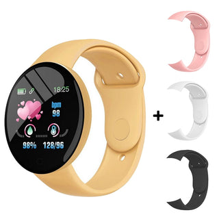 D18 Pro Smart Watch Men Women Bluetooth Fitness Tracker Bracelet Sport Heart Rate Blood Pressure Kids Smartwatch for IOS Android Alodia Store
