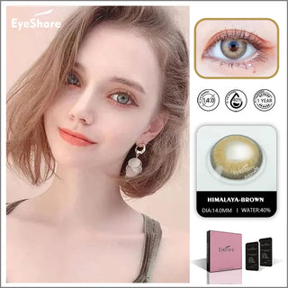 EYESHARE Color Lens Eyes 2pcs Natural Color Contact Lenses For beauty eyes Alodia Store