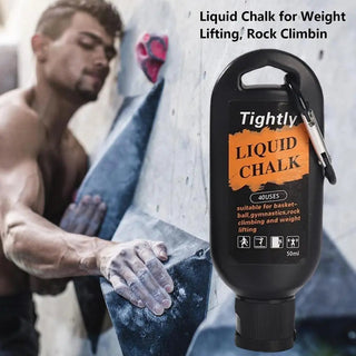 50ml Sports Liquid Chalk Magnesium Powder Fitness Weight Lifting Non-slip Cream Grip Weight Lifting Climbing Gym Sports Alodia Store