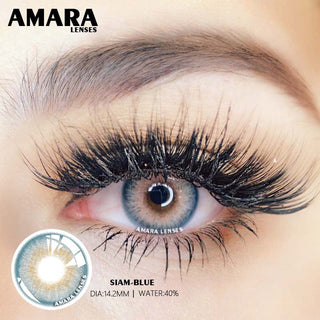 AMARA 1 Pair Color Contact Lenses for Eyes Natural Brown Lenses Beauty Fashion Monet lense Blue Lenses Green Eye Contact Alodia Store
