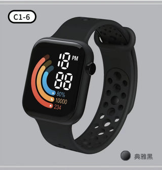 Child Watch Ultra Light LED Digital Watch for Kids Boy Girl Sports Military Silicone Wristband Electronic Clock relogio infantil Alodia Store