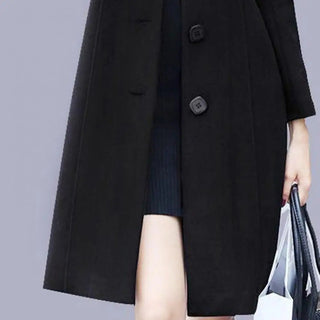 S-4XL Autumn Women Coat Mid-Length Alodia Store