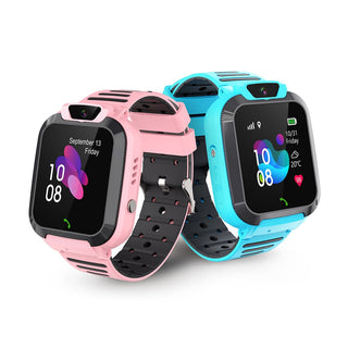2G Kids Smart Watch SOS Call LBS Tracker Location Sim Card Kid Watch Camera Voice Chat IP68 Waterproof Smartwath Alodia Store