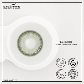 EYESHARE Color Lens Eyes 2pcs Natural Color Contact Lenses For beauty eyes Alodia Store