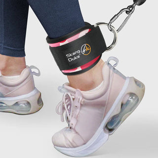 1Pcs Fitness Ankle Straps Adjustable D-Ring Foot Support Cuffs Gym Leg Strength Workouts Pulley With Buckle Camouflage Straps Alodia Store