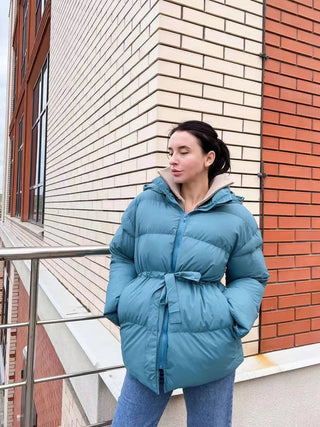 Women Winter Jacket coat Stylish Thick Warm fluff Alodia Store