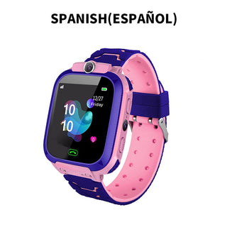 Kids Smart Watch 2023 New SOS Smartwatch For Children Sim Card LBS Location Photo Waterproof Gift For Boys and Girls IOS Android Alodia Store