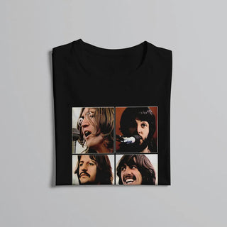 The Beatle Band Let IT BE T Shirt Grunge Men Tees Summer Clothing Polyester Crewneck TShirt ALODIA STORE