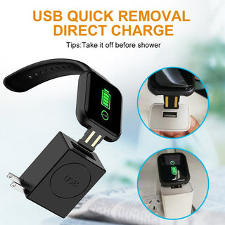 Smart Watch Kids Bluetooth Fitness Tracker Macaron Smartwatch for Men Women Blood Pressure Smart Bracelet for Android IOS Alodia Store