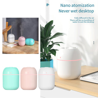 USB Aroma Diffuser Humidifier Sprayer Portable Home Appliance 220ml Electric Humidifier Desktop Home Fragrance Perfumes Perfume ALODIA STORE