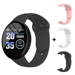 D18 Pro Smart Watch Men Women Bluetooth Fitness Tracker Bracelet Sport Heart Rate Blood Pressure Kids Smartwatch for IOS Android Alodia Store