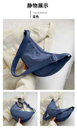 Casual Nylon Hobos Crossbody Bag for Women Alodia Store