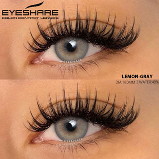 EYESHARE 1 Pair Natural Color Lens Eyes Yearly Color Contact Lenses for Eyes Beauty Contact Lenses Eye Cosmetic Color Lens Eyes Alodia Store