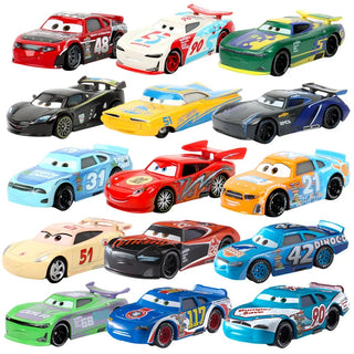 New Disney Pixar Car 3 Lightning McQueen Racing Family Jackson Storm Ramirez 1:55 Die Cast Metal Alloy Children's Toy Car Alodia Store