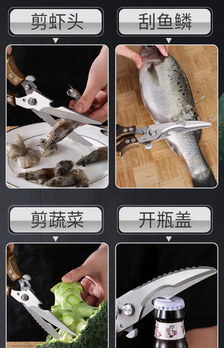 Stainless Steel Kitchen Scissors Alodia Store