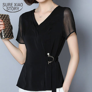 2023 Womens Sleeve Butterfly Sleeve Chiffon alodia store