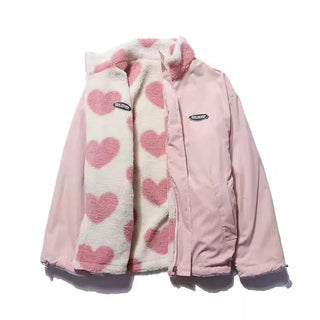 faux rabbit fur jacket Alodia Store